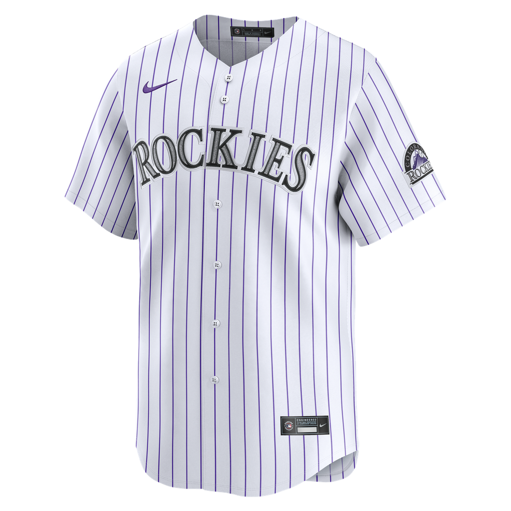 Colorado Rockies Home Jersey - White
