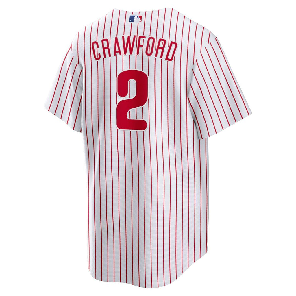 Justin Crawford Philadelphia Phillies Home Jersey - White