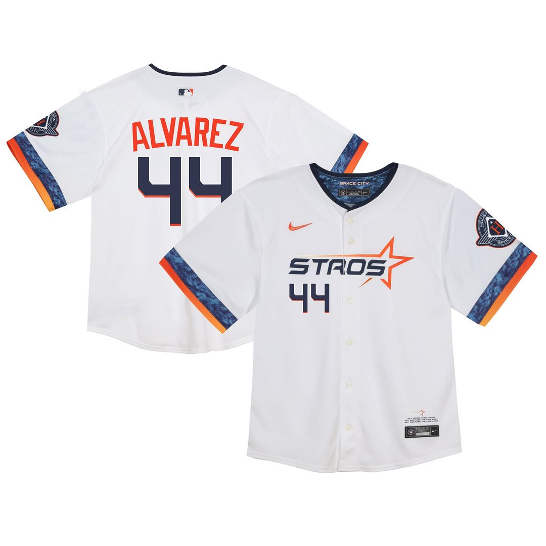 Yordan Alvarez Houston Astros Toddler 2025 Jersey - White