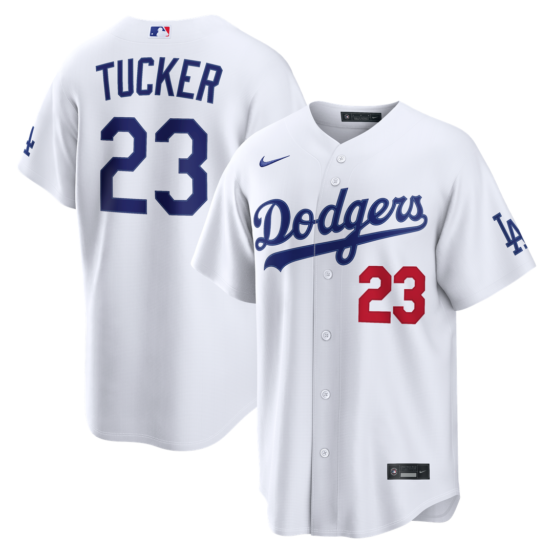 Kyle Tucker Los Angeles Dodgers Home Jersey - White