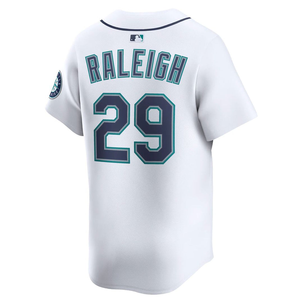 Cal Raleigh Seattle Mariners Home Jersey - White