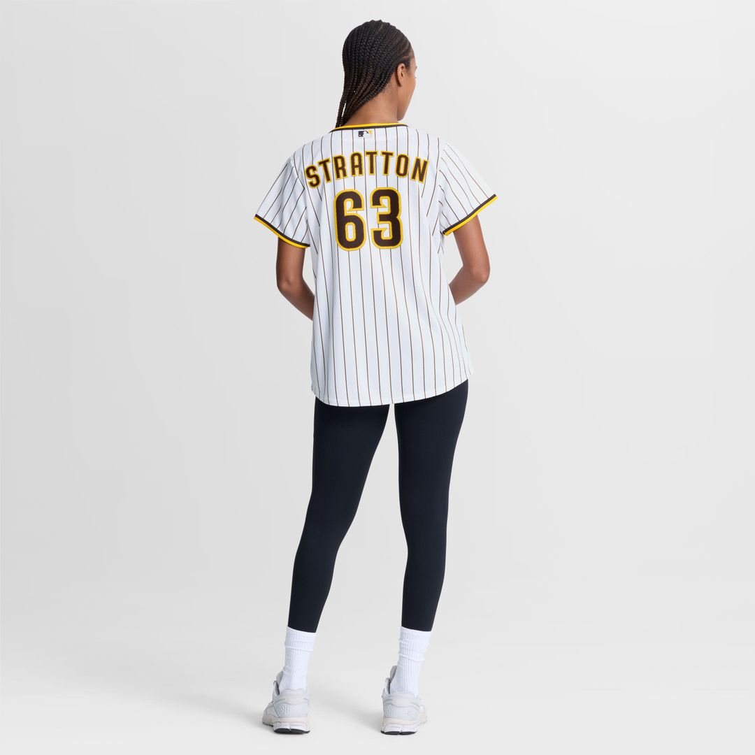 Hunter Stratton San Diego Padres Women's Home Jersey - White