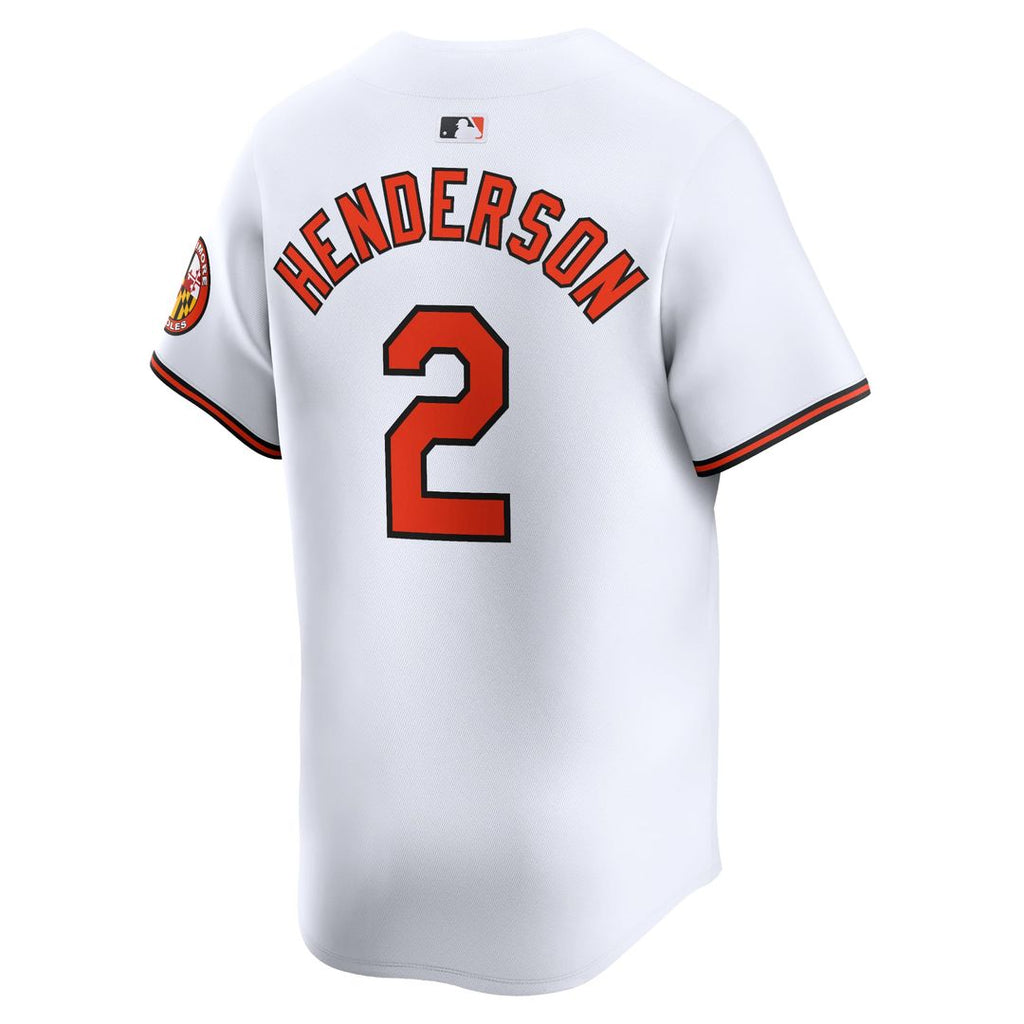 Gunnar Henderson Baltimore Orioles Home Jersey - White