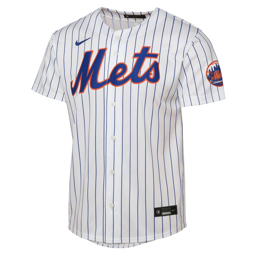 New York Mets Youth Home Jersey - White