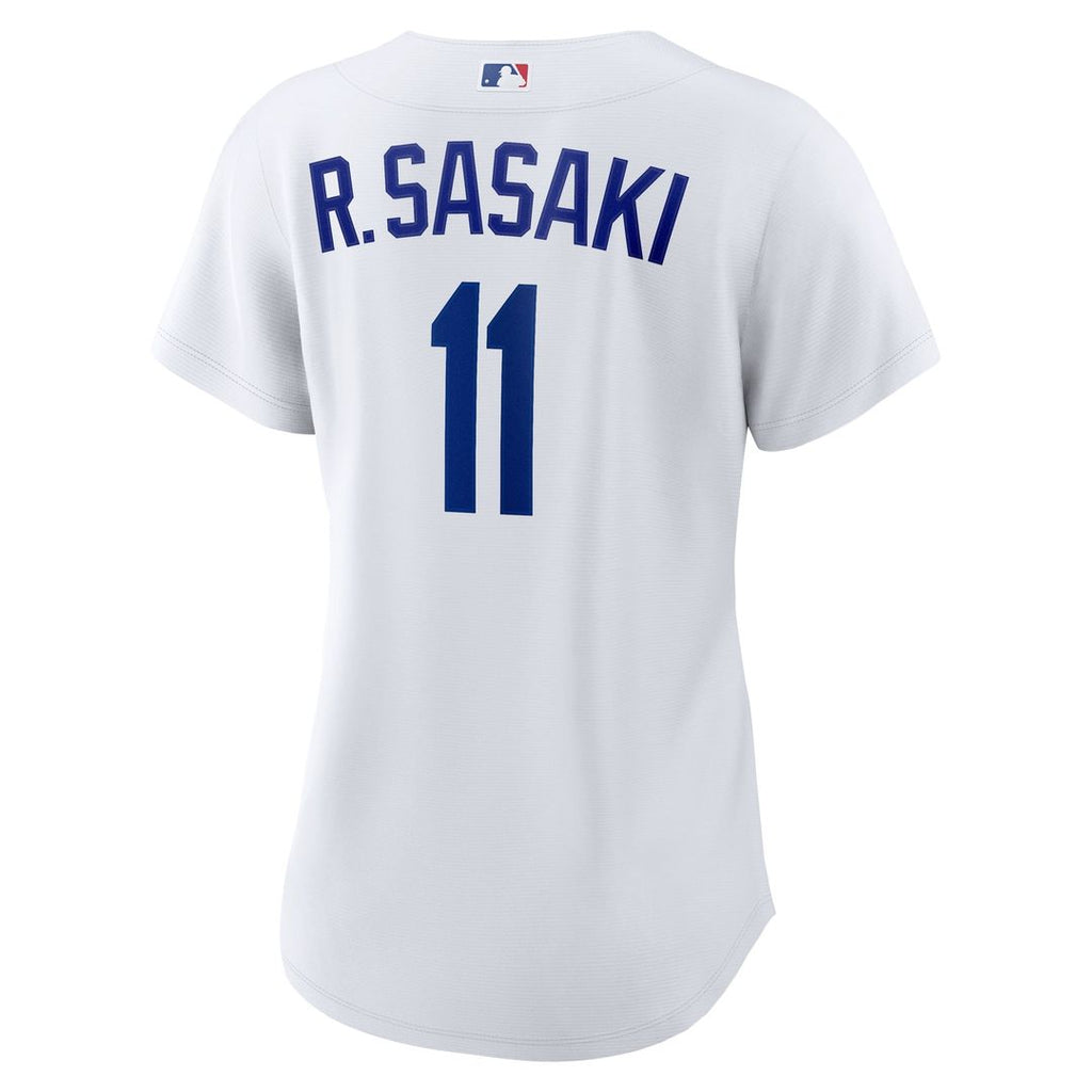 Rōki Sasaki Los Angeles Dodgers Women's Jersey - White