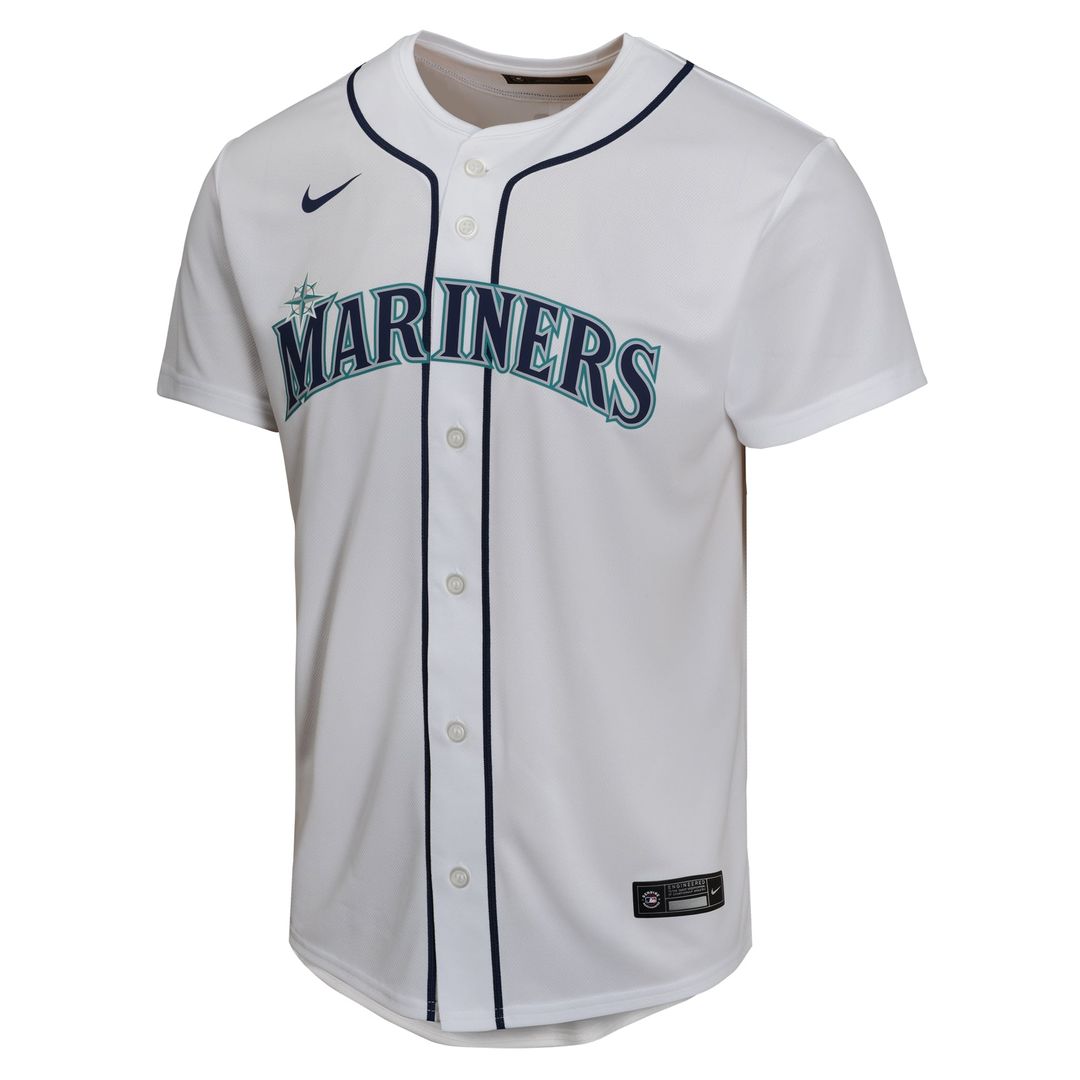 Julio Rodríguez Seattle Mariners Youth Home Jersey - White