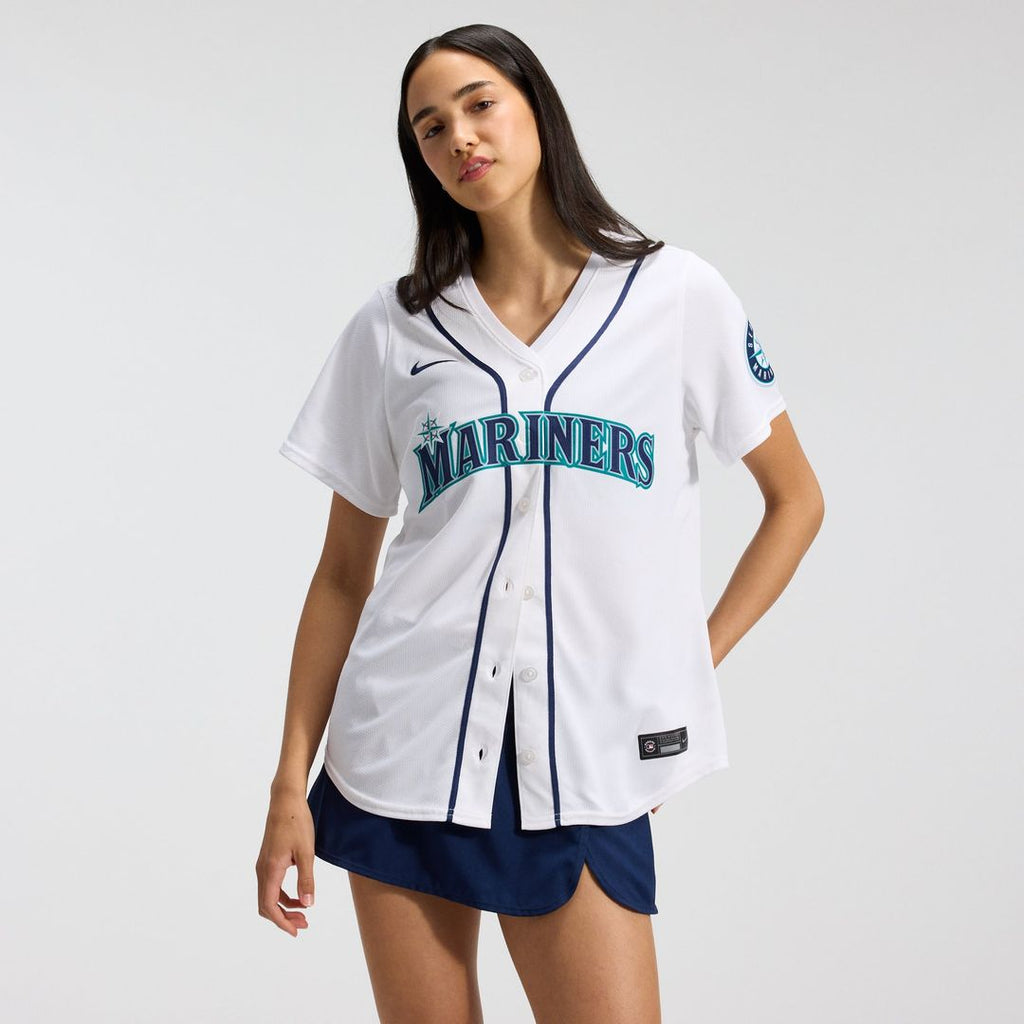 Cal Raleigh Seattle Mariners Women's Home Jersey - White