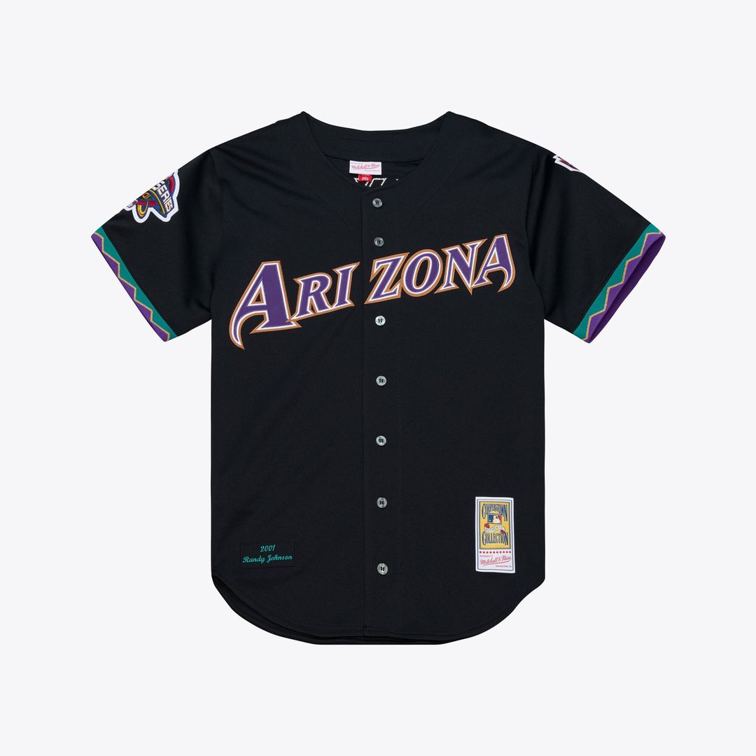 Randy Johnson Arizona Diamondbacks 2001 Jersey - Black