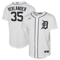 Justin Verlander Detroit Tigers Youth Home Jersey - White