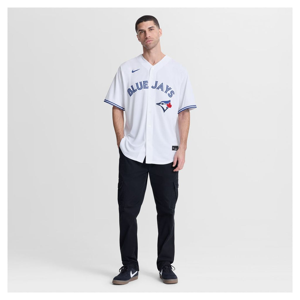 Nathan Lukes Toronto Blue Jays Home Jersey - White