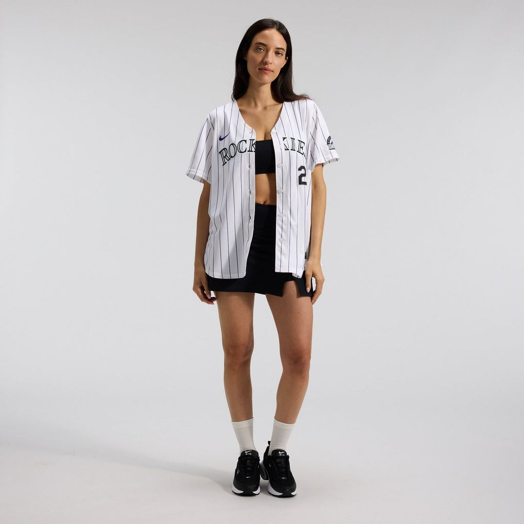 Kris Bryant Colorado Rockies Women's Home Jersey - White