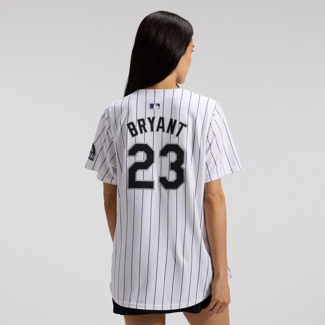 Kris Bryant Colorado Rockies Women's Home Jersey - White