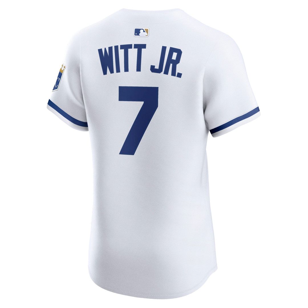 Bobby Witt Jr. Kansas City Royals Home ElitePlayer Jersey - White