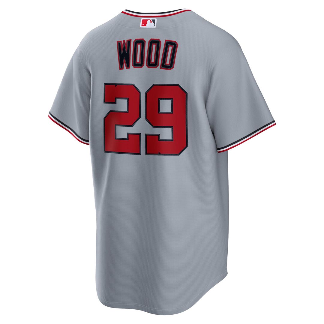 James Wood Washington Nationals Alternate Jersey - Navy