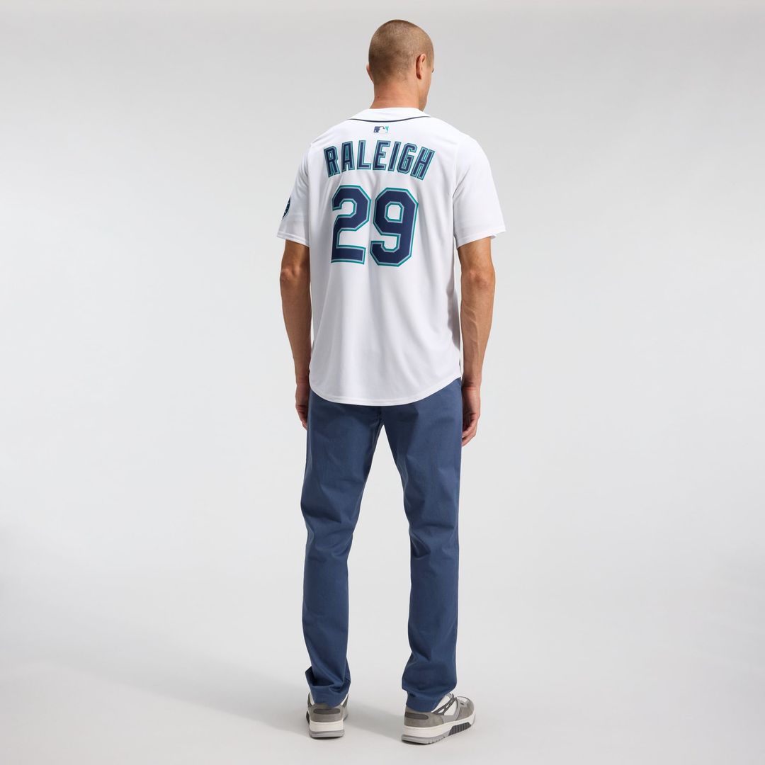 Cal Raleigh Seattle Mariners Home Jersey - White