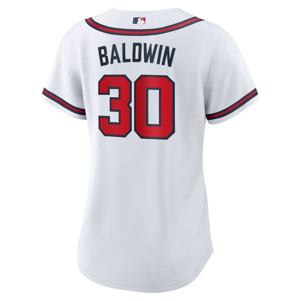 Drake Baldwin Atlanta Braves Women's Home Jersey - White