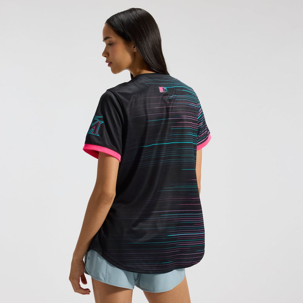 Miami Marlins Women's 2025 Jersey - Black