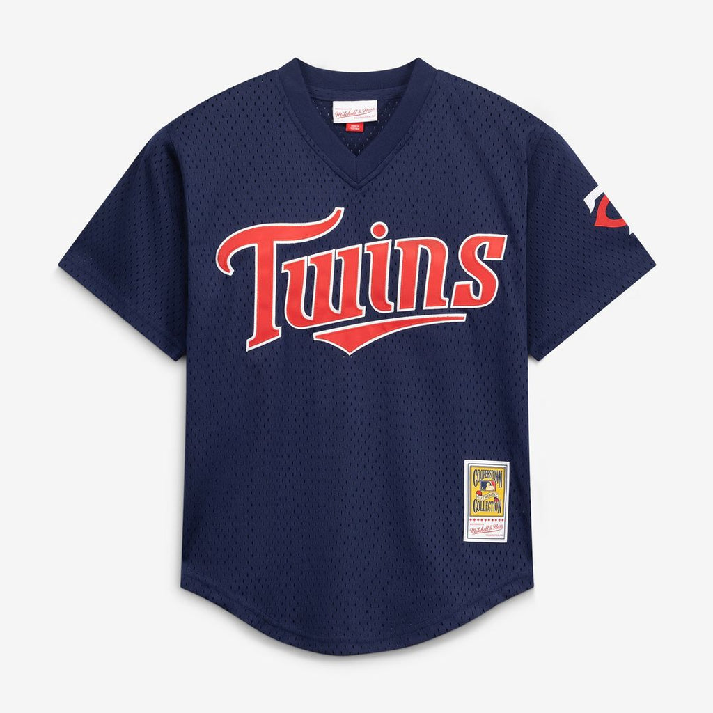 David Ortiz Minnesota Twins Youth Mesh Jersey - Navy
