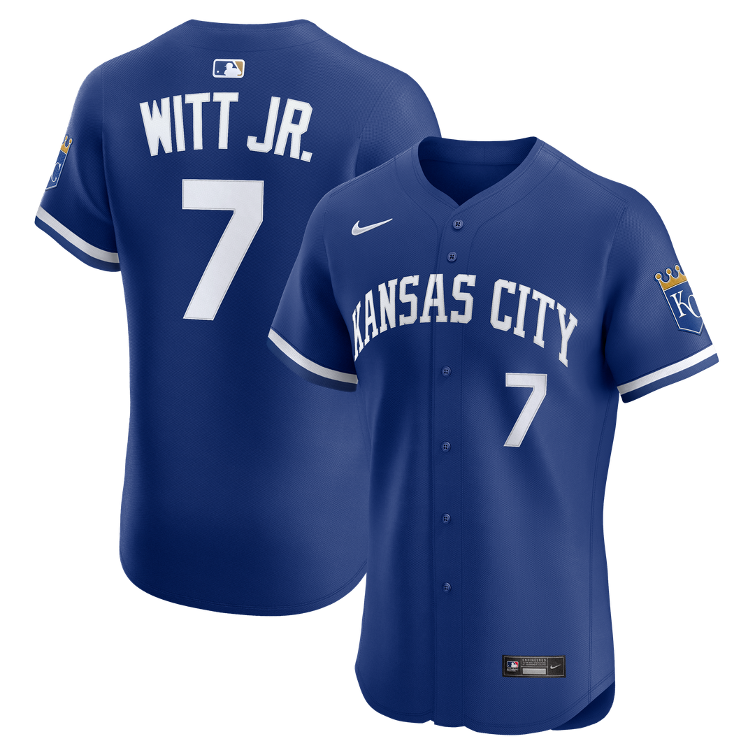 Bobby Witt Jr. Kansas City Royals Home ElitePlayer Jersey - White