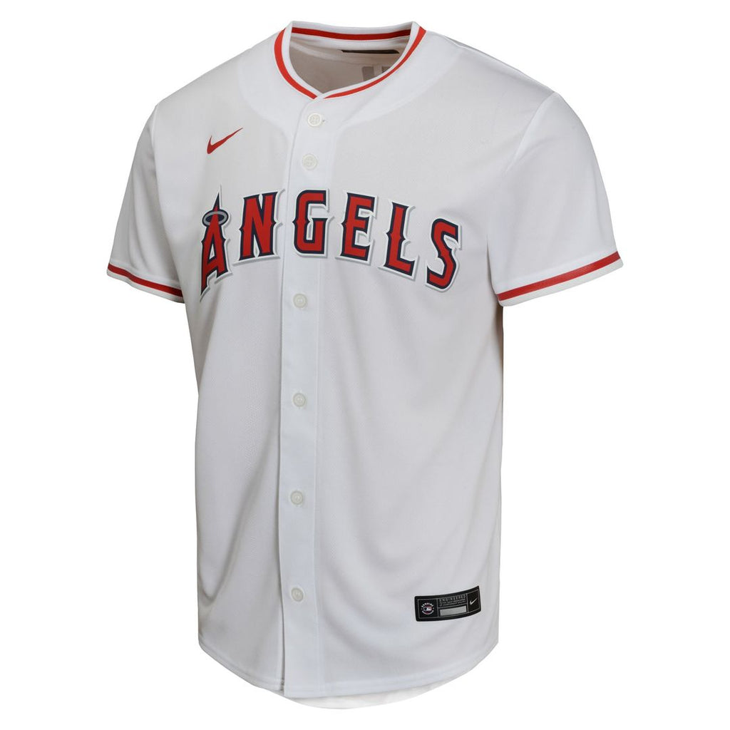 Travis d'Arnaud Los Angeles Angels Youth Home Jersey - White