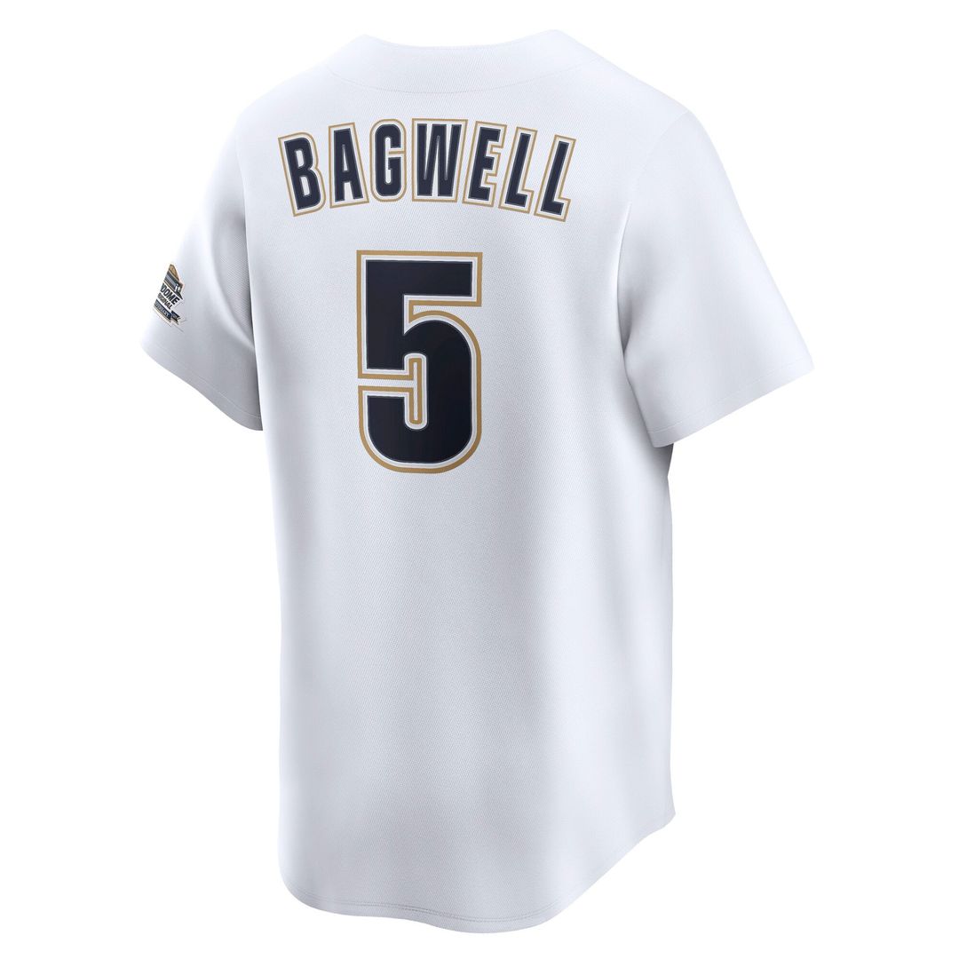 Jeff Bagwell Houston Astros Throwback Jersey - White