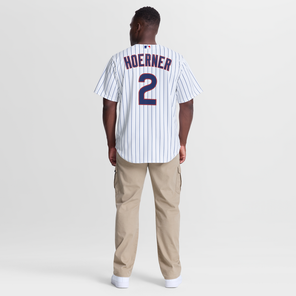 Nico Hoerner Chicago Cubs Home Jersey - White