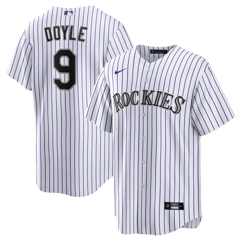 Brenton Doyle Colorado Rockies Youth Home Jersey - White