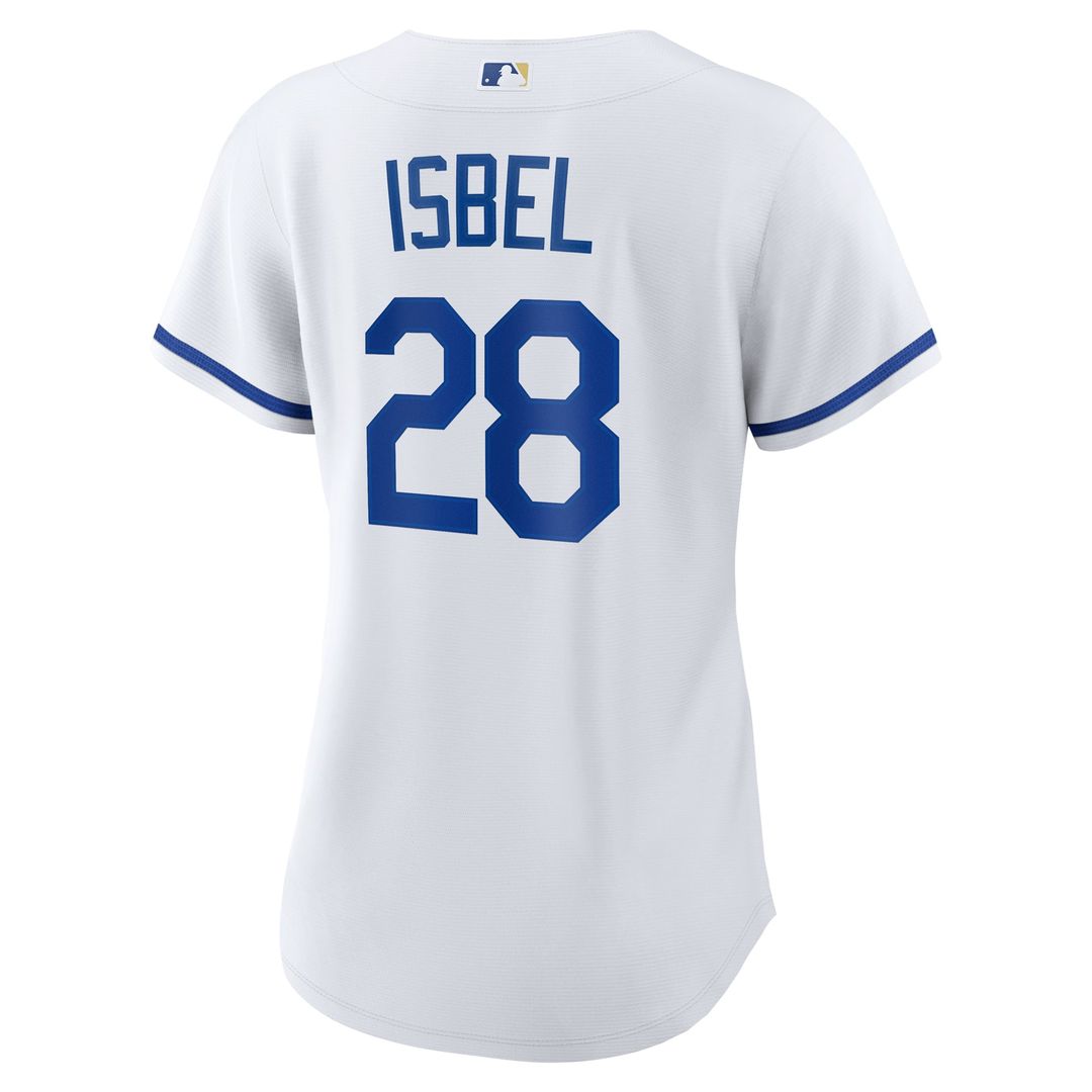Kyle Isbel Kansas City Royals Women's Home Jersey - White