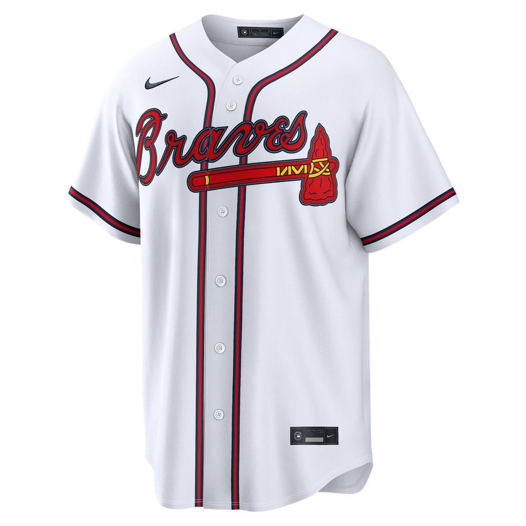 Grant Holmes Atlanta Braves Home Jersey - White