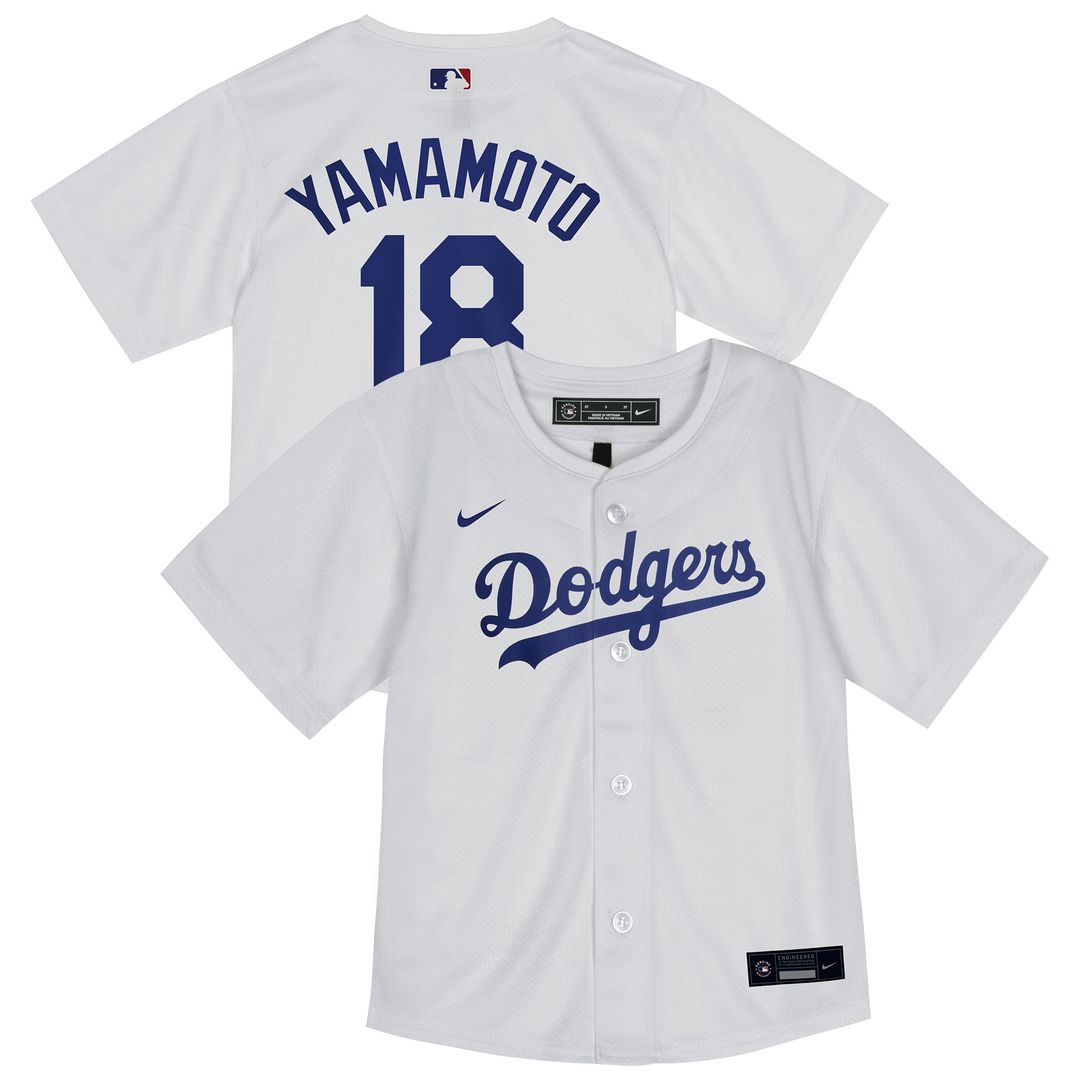 Yoshinobu Yamamoto Los Angeles Dodgers Infant Home Jersey - White