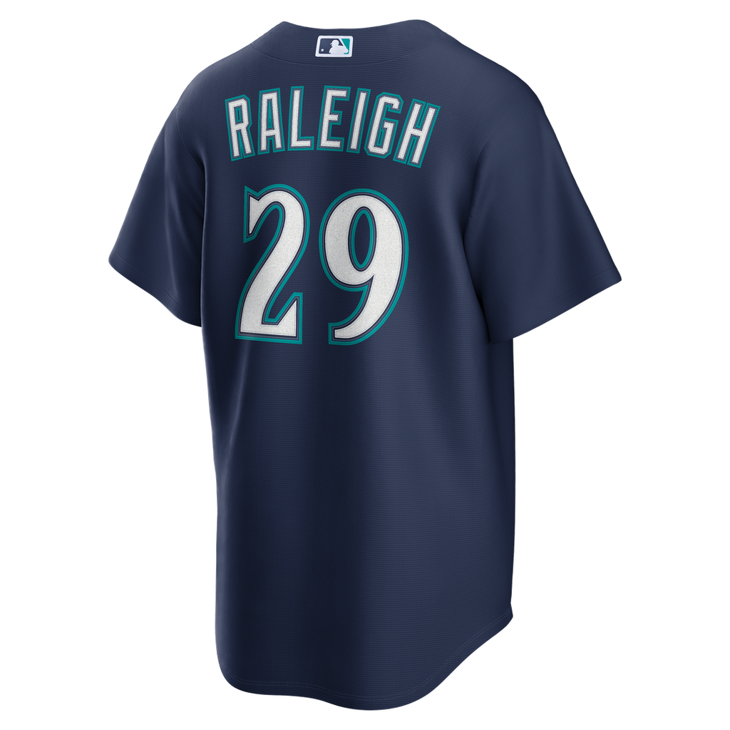 Cal Raleigh Seattle Mariners Alternate Jersey - Teal