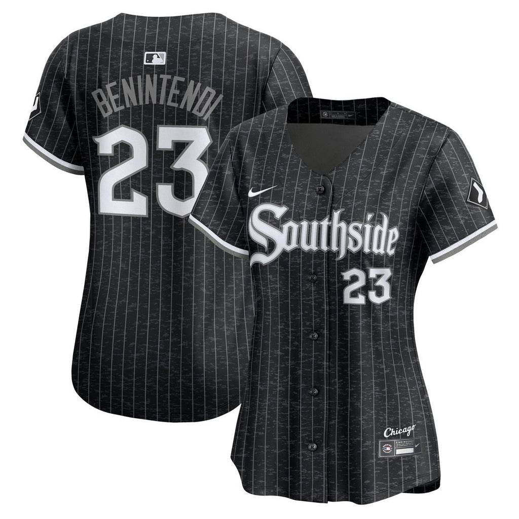 Andrew Benintendi Chicago White Sox Women's Jersey - Black