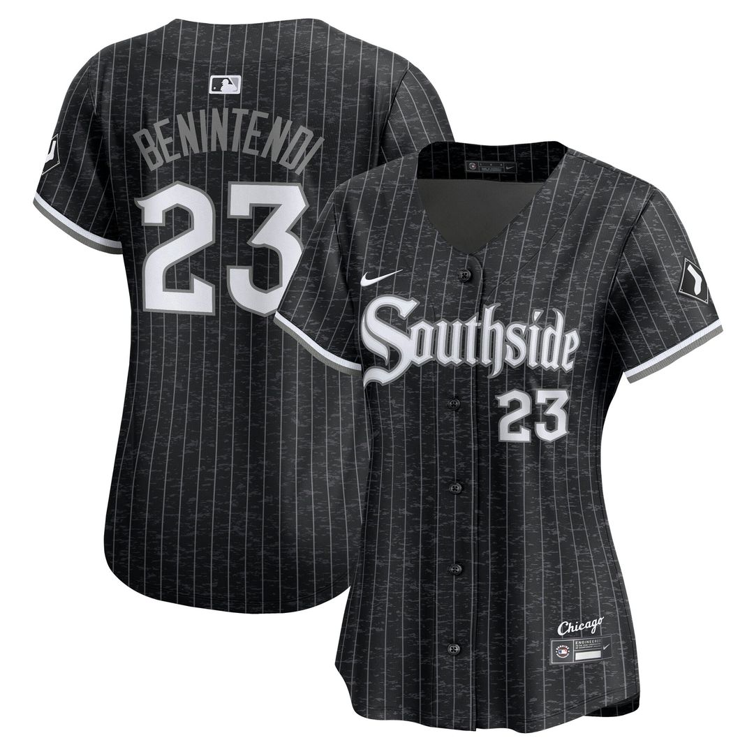 Andrew Benintendi Chicago White Sox Women's Jersey - Black