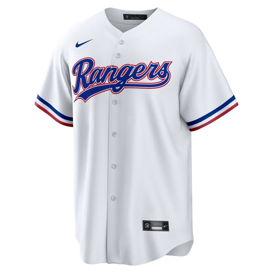 Wyatt Langford Texas Rangers Home Jersey - White