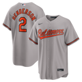 Gunnar Henderson Baltimore Orioles Road Jersey - Gray
