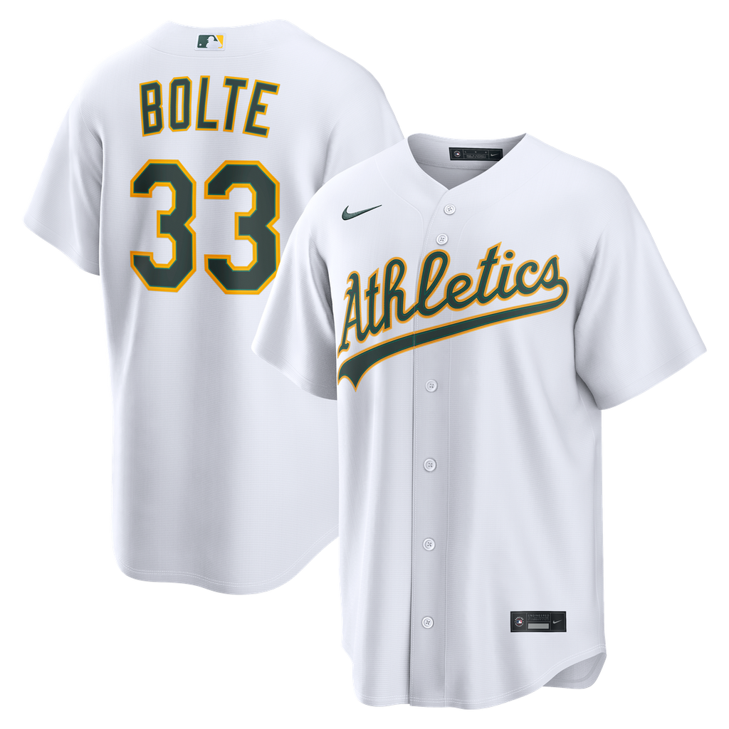 Henry Bolte Athletics Home Jersey - White