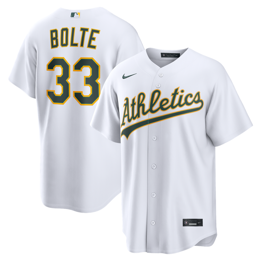 Henry Bolte Athletics Home Jersey - White