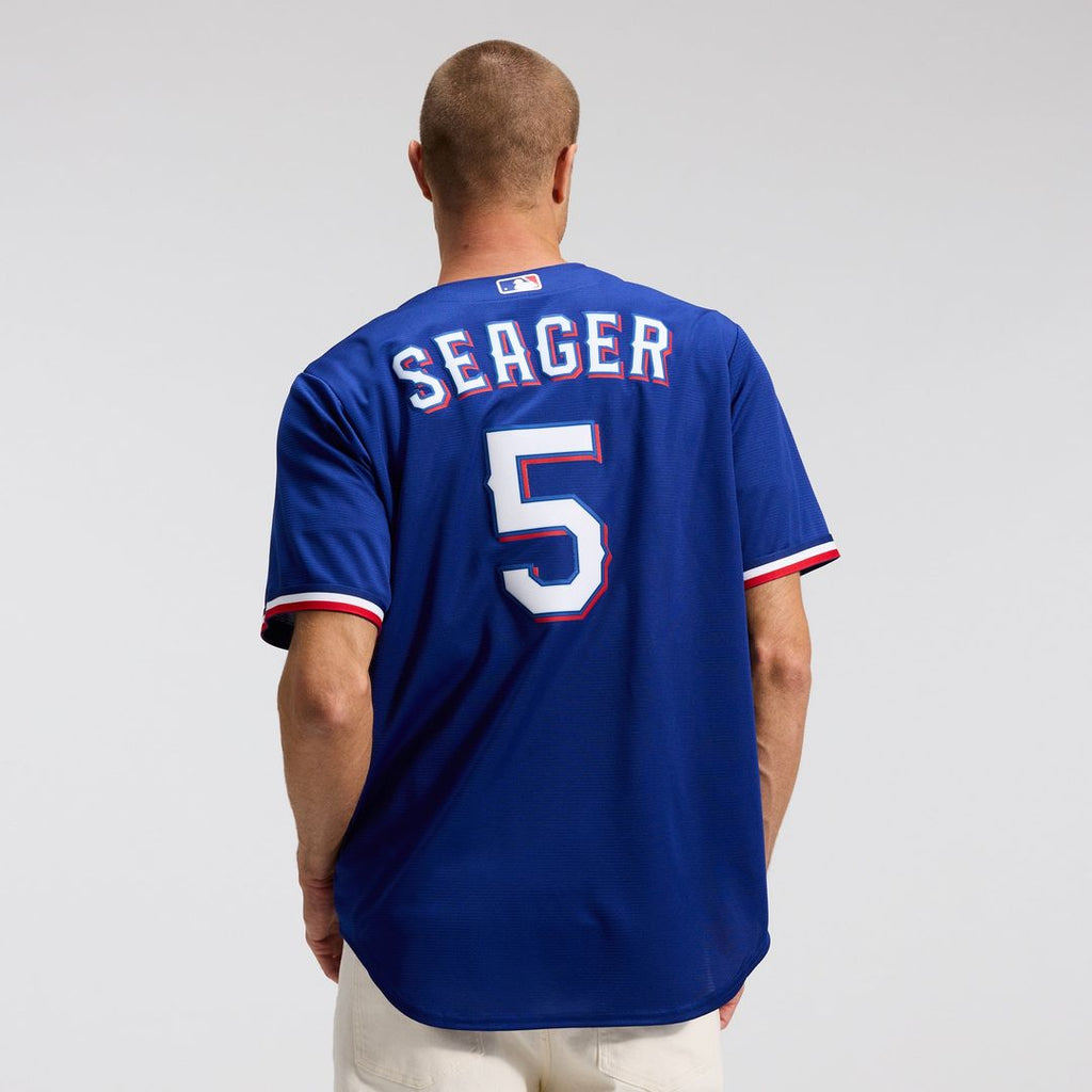 Corey Seager Texas Rangers Road Jersey - Gray