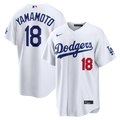 Yoshinobu Yamamoto Los Angeles Dodgers Home Jersey - White