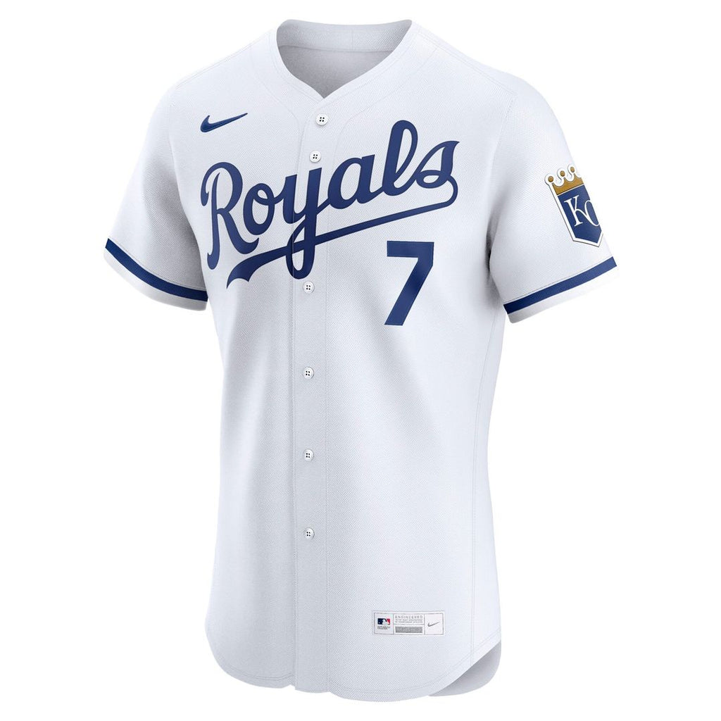 Bobby Witt Jr. Kansas City Royals Home ElitePlayer Jersey - White