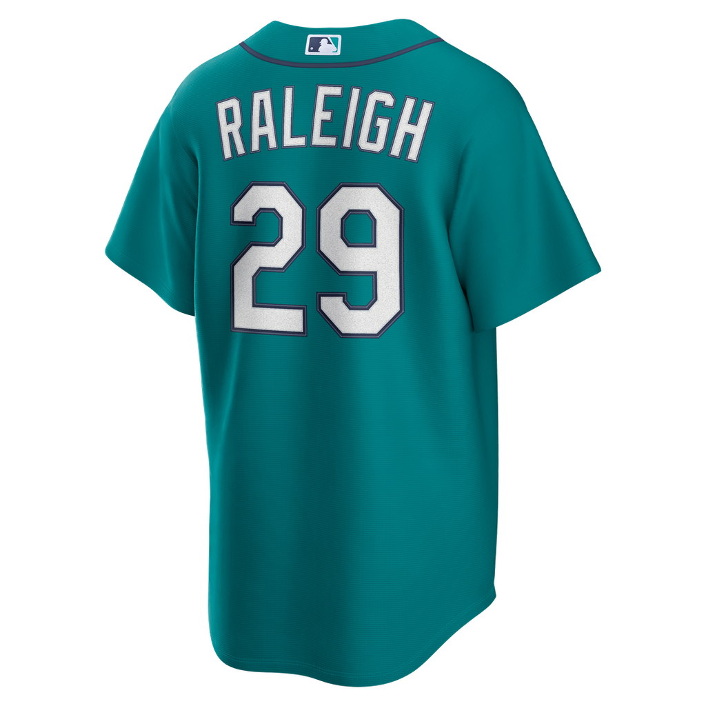 Cal Raleigh Seattle Mariners Alternate Jersey - Teal