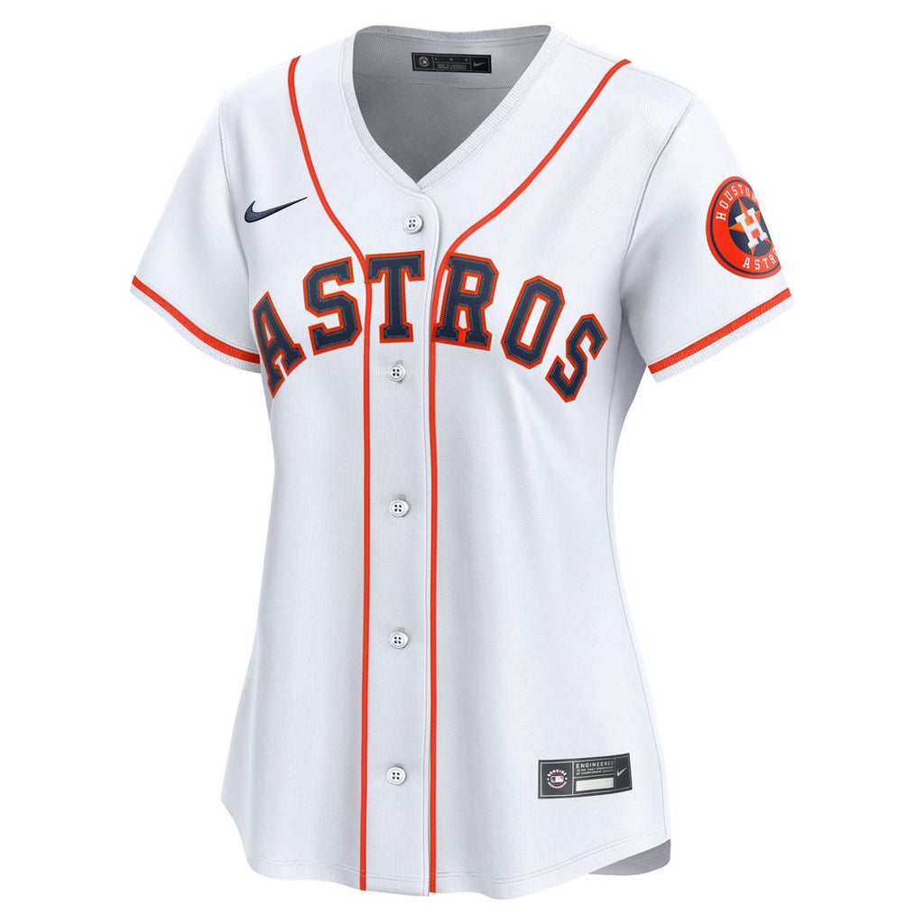 Houston Astros Women's Home Jersey - White