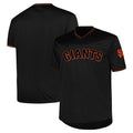 San Francisco Giants Big & Tall Pop Fashion Jersey - Black