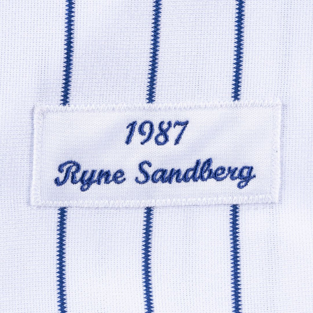 Ryne Sandberg Chicago Cubs 1987 Authentic Player Jersey - White