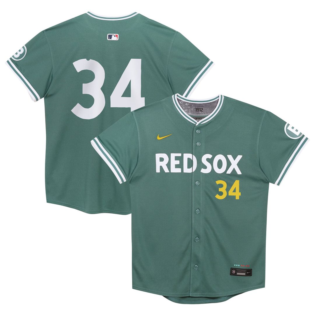 David Ortiz Boston Red Sox Preschool 2025 Limited Retired Player Jersey - Green