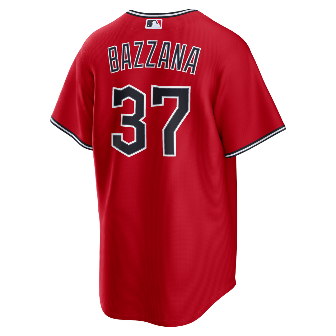 Travis Bazzana Cleveland Guardians Alternate Jersey - Red