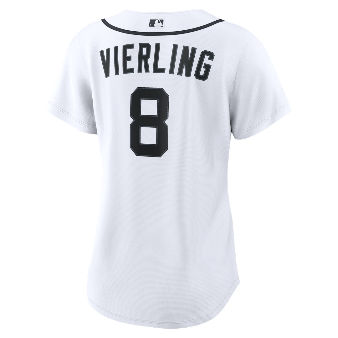 Matt Vierling Detroit Tigers Women's Home Jersey - White