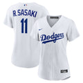 Rōki Sasaki Los Angeles Dodgers Women's Jersey - White