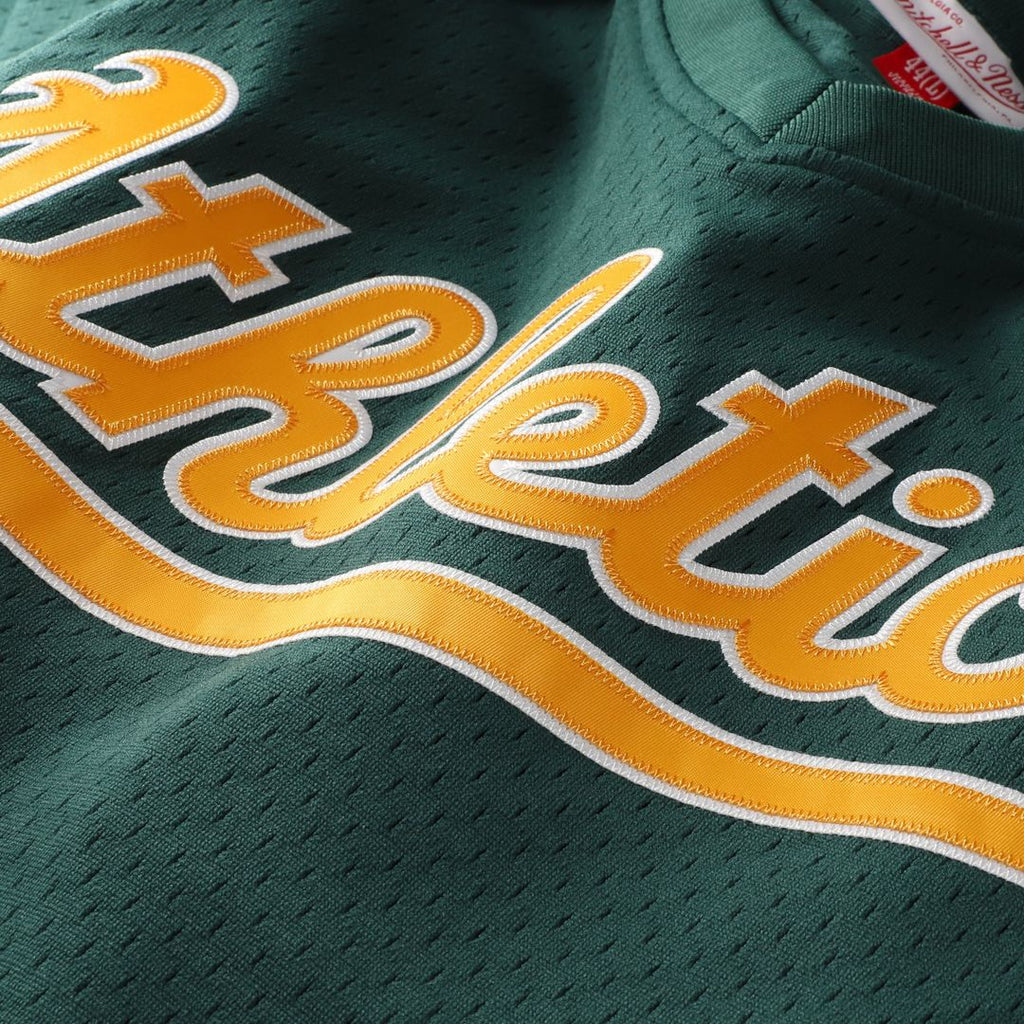 Rickey Henderson Athletics Authentic Jersey - Green