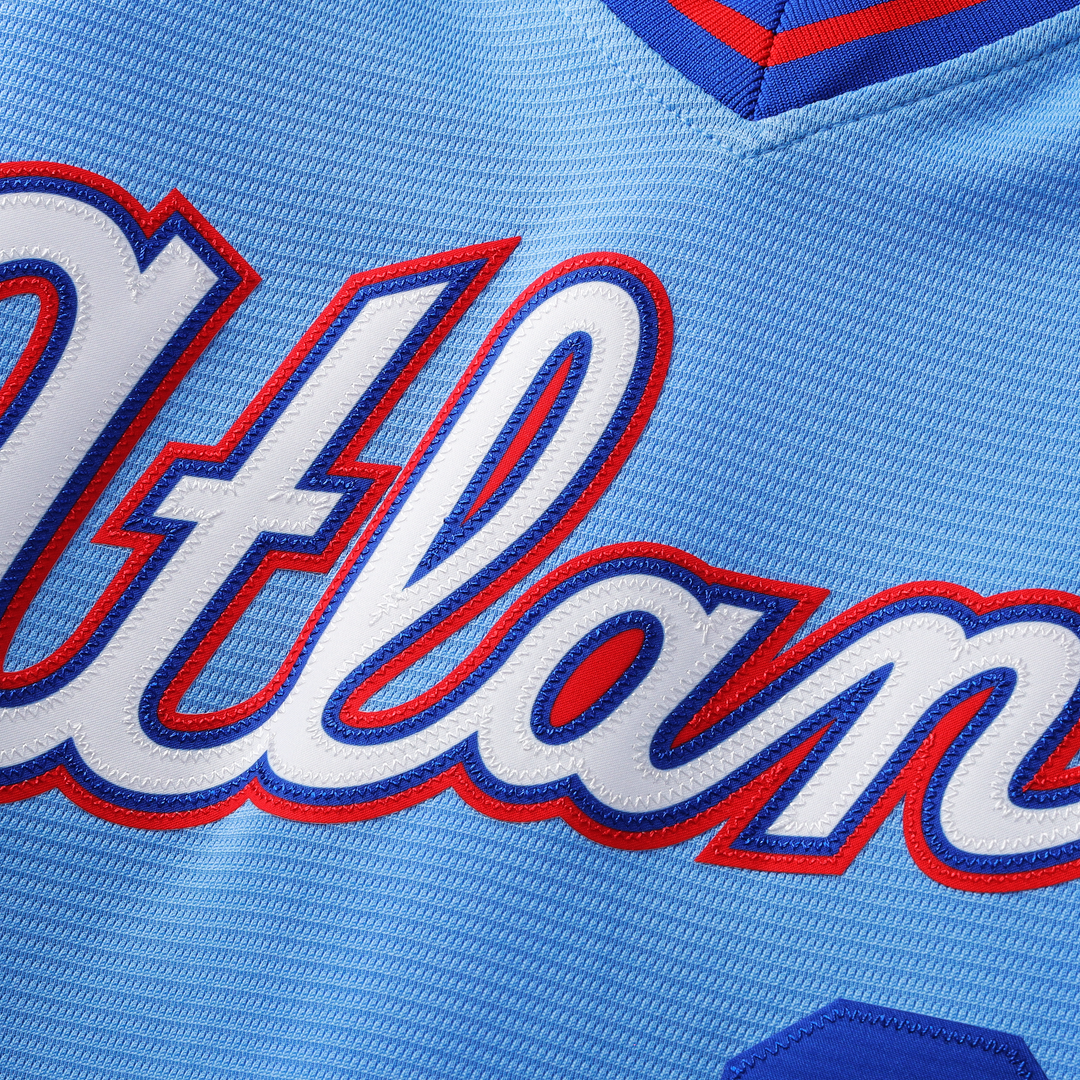 Spencer Strider Atlanta Braves 2026 Jersey - Powder Blue